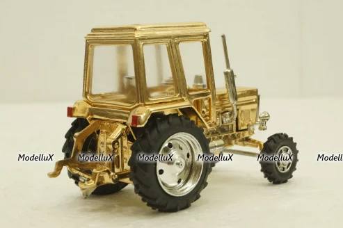МТЗ-80 Трактор Беларусь, золотой, Торговый дом МТЗ-ЕлАЗ  1:43