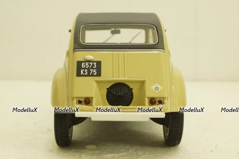 Citroen 2cv Sahara, jaune panama, OT1027, OttO 1:18