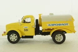 МЗ-51М топливозаправщик "Аэрофлот" на шасси Газ-51А, Легендарные грузовики СССР №82, 1:43