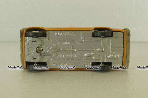 Ваз-2102, охра, ноябрь 87г.,  Тантал/Радон 1:43