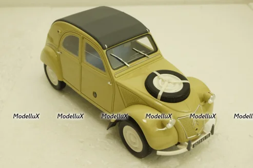 Citroen 2cv Sahara, jaune panama, OT1027, OttO 1:18