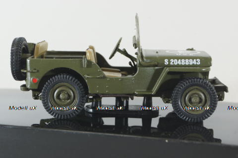 Jeep Willys MB 1943, olive, CLC567, IXO 1:43