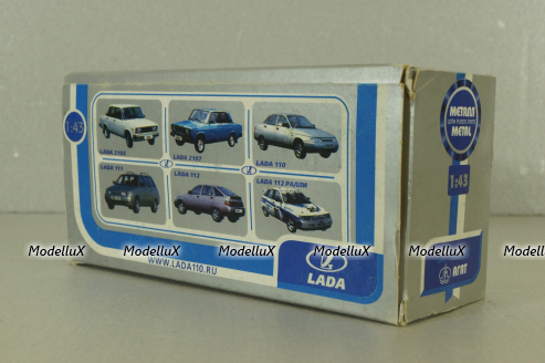 Ваз-2110 Жигули, (Lada 110) милиция, Тантал/Радон 1:43