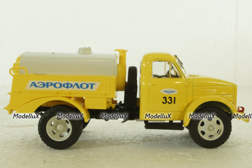 МЗ-51М топливозаправщик "Аэрофлот" на шасси Газ-51А, Легендарные грузовики СССР №82, 1:43