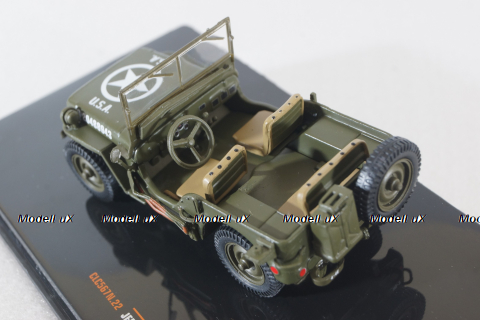 Jeep Willys MB 1943, olive, CLC567, IXO 1:43