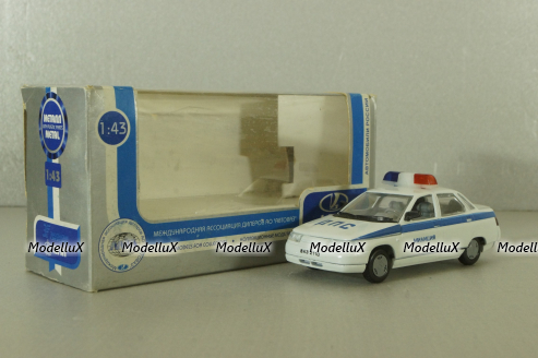 Ваз-2110 Жигули, (Lada 110) милиция, Тантал/Радон 1:43