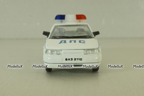 Ваз-2110 Жигули, (Lada 110) милиция, Тантал/Радон 1:43