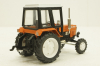 МТЗ-80 Трактор Беларусь, оранжевый, Торговый дом МТЗ-ЕлАЗ  1:43 хром!