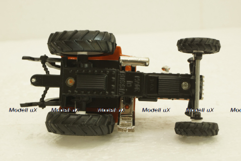 МТЗ-80 Трактор Беларусь, оранжевый, Торговый дом МТЗ-ЕлАЗ  1:43 хром!