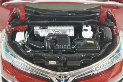 Toyota Corolla Hybrid E180, 2016 red Paudi 1:18