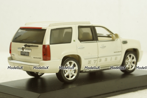Cadillac Escalade Hybrid 2009, LDEH550-WH, Luxury 1:43