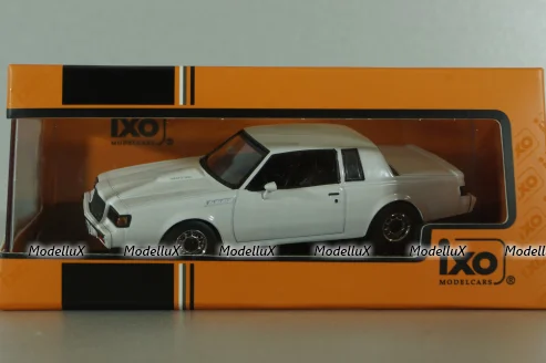 Buick Grand National 1987, white, CLC576, IXO 1:43 