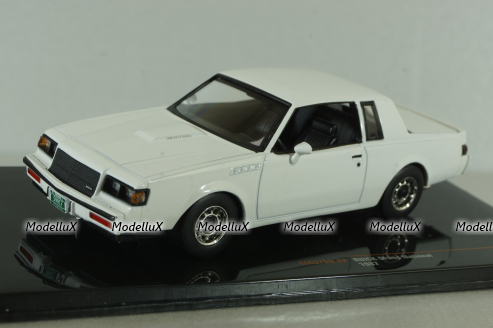 Buick Grand National 1987, white, CLC576, IXO 1:43 