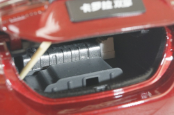 Toyota Corolla Hybrid E180, 2016 red Paudi 1:18