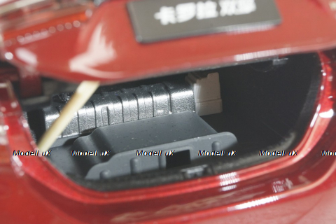 Toyota Corolla Hybrid E180, 2016 red Paudi 1:18