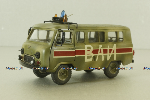 Уаз-452 А41, ВАИ, Тантал/Радон 1:43 ( конверсия)