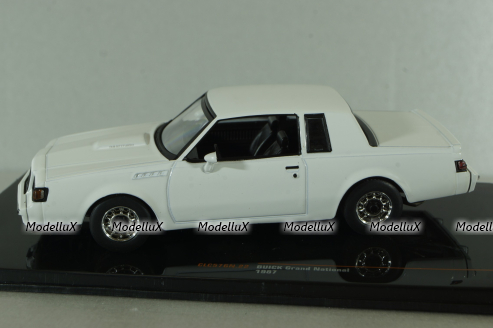 Buick Grand National 1987, white, CLC576, IXO 1:43 
