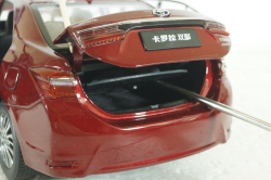 Toyota Corolla Hybrid E180, 2016 red Paudi 1:18