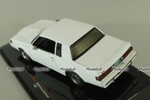 Buick Grand National 1987, white, CLC576, IXO 1:43 
