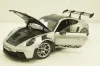 Porsche 911 GT3 RS, GT-Silvermetallic, 2022, 187366, Norev 1:18