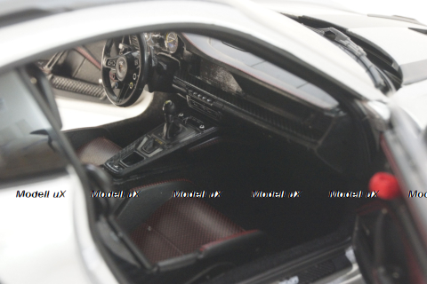 Porsche 911 GT3 RS, GT-Silvermetallic, 2022, 187366, Norev 1:18