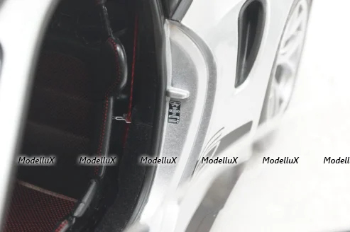Porsche 911 GT3 RS, GT-Silvermetallic, 2022, 187366, Norev 1:18