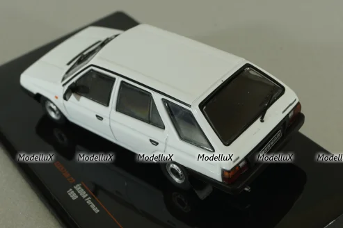 Skoda Forman 1990, white, CLC575, IXO 1:43