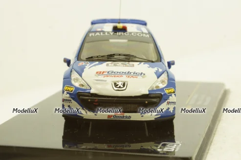 Peugeot 207 WRC #17 Rally Ypres 2008, RAM349, IXO 1:43