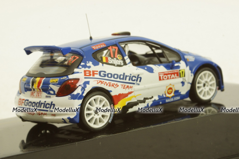 Peugeot 207 WRC #17 Rally Ypres 2008, RAM349, IXO 1:43