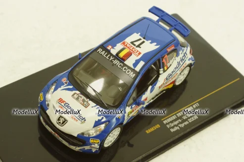 Peugeot 207 WRC #17 Rally Ypres 2008, RAM349, IXO 1:43