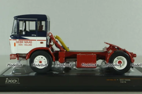 DAF 2600 1970 dark blue/red/white TR195, IXO 1:43 