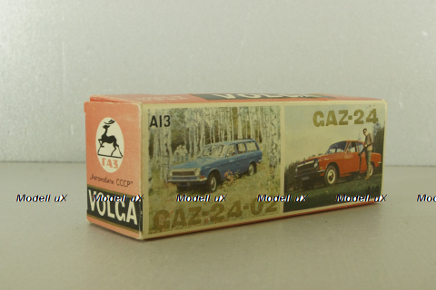 Газ-2402 Волга, А13, фисташковый, ноябрь 82г., Тантал/Радон 1:43
