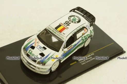 Skoda Fabia WRC #16 Rally Turkey 2006, RAM252, IXO 1:43