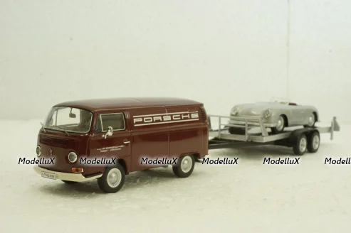 Volkswagen T2a + trailer Porsche,  11263, Premium Classixxs 1:43 