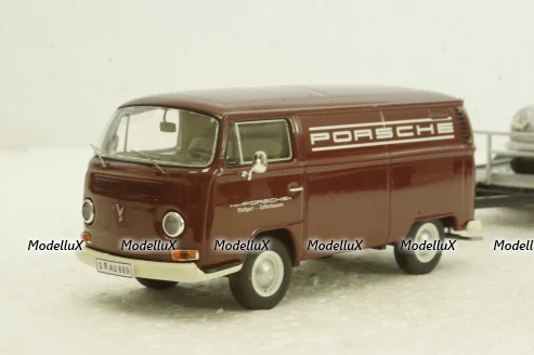 Volkswagen T2a + trailer Porsche,  11263, Premium Classixxs 1:43 