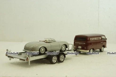 Volkswagen T2a + trailer Porsche,  11263, Premium Classixxs 1:43 