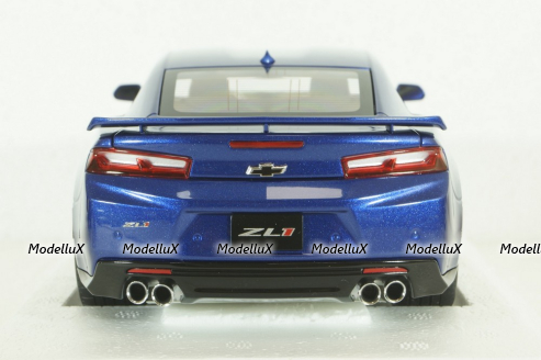 Chevrolet Camaro ZL1, 2017, blue, 71209, AutoArt 1:18