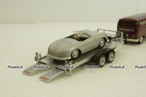 Volkswagen T2a + trailer Porsche,  11263, Premium Classixxs 1:43 
