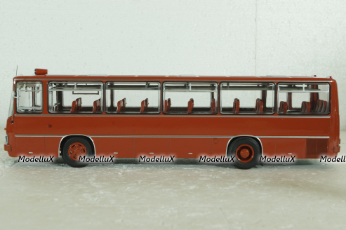 Икарус-255.70, красный, DEMPRICE 1:43 