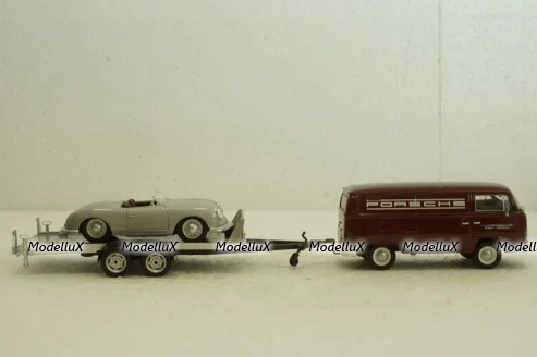 Volkswagen T2a + trailer Porsche,  11263, Premium Classixxs 1:43 