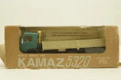Камаз-5320 бортовой, зеленый, Арек 1:43