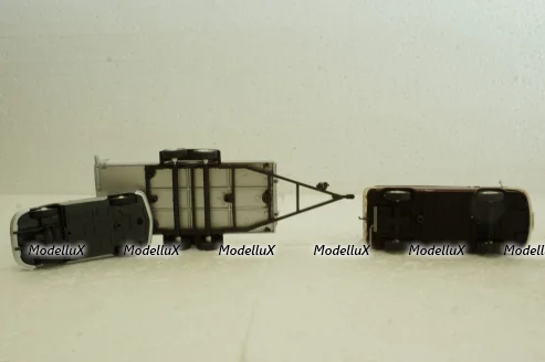 Volkswagen T2a + trailer Porsche,  11263, Premium Classixxs 1:43 