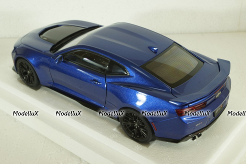 Chevrolet Camaro ZL1, 2017, blue, 71209, AutoArt 1:18