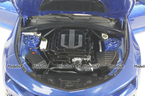 Chevrolet Camaro ZL1, 2017, blue, 71209, AutoArt 1:18