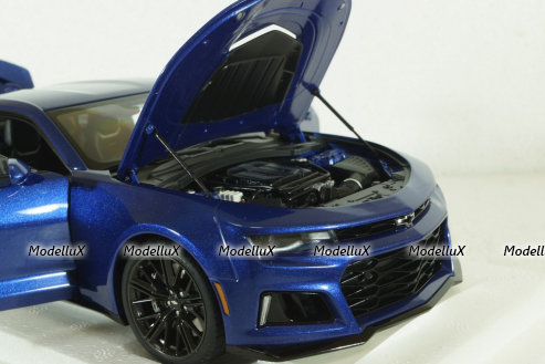 Chevrolet Camaro ZL1, 2017, blue, 71209, AutoArt 1:18