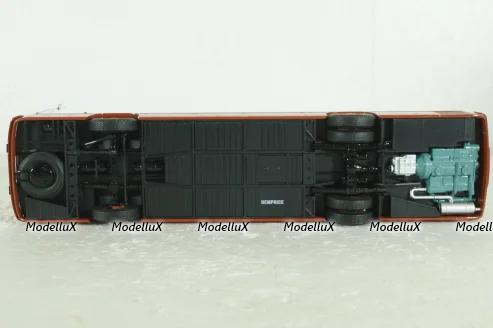 Икарус-255.70, красный, DEMPRICE 1:43 