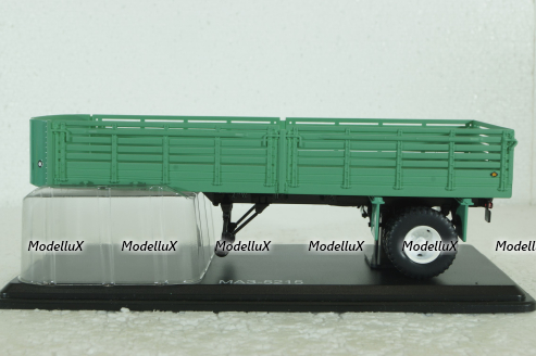 МАЗ-5215 полуприцеп, зелёный, SSM7011, SSM 1:43