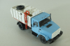 МКМ-2 (4333) мусоровоз МКМ-2, на шасси Зил-4333, син/серый, Автоистория 1:43