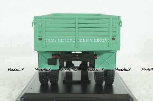МАЗ-5215 полуприцеп, зелёный, SSM7011, SSM 1:43
