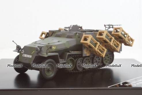 Sd.Ktz 251/1 Ausf. C Wurfrahmen 40 24. Pz.Division Kursk 1942, Altaya 1:43